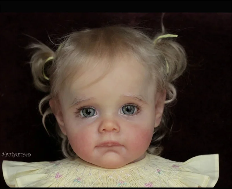 56cm Popular Kit Soft Touch Fresh Color Vinyl Kit Blank Reborn Doll Kits with COA