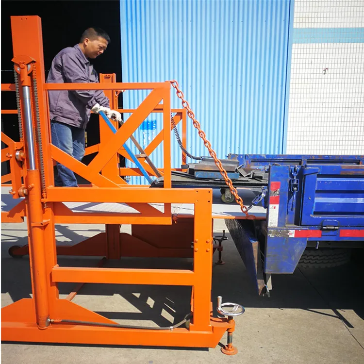 2000kg Movable Mobile Loading and Unload Lift Platform
