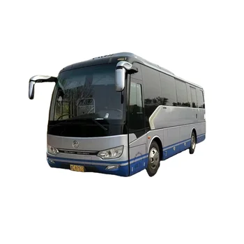 2020 Xiamen Jinlong 39-Seat Diesel Bus Zhongba Weichai Engine Manual Transmission Euro 4 Emission LHD Used Bus Sale China