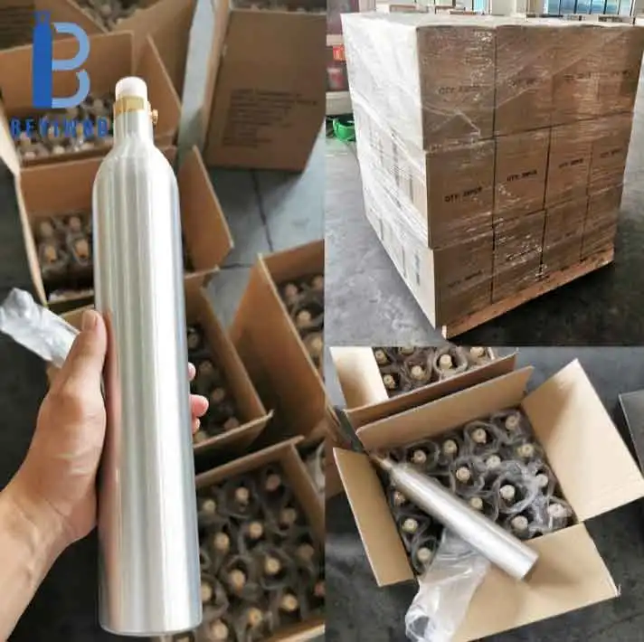 product co2 soda bottle ce dot tped iso certified high pressure aa6061 aluminum 06l customizable color sparkling water refill cylinder-15
