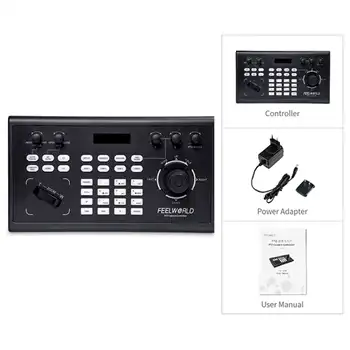 FEELWORLD KBC10 PTZ Camera Controller with Auto Tracking OEM Factory Price for Live Streaming Conference product image