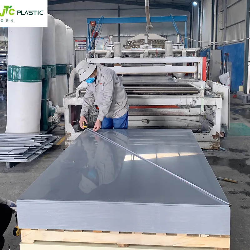 Grey Color High Density Thin Rigid Plastic Hard Pvc Panel for Waste Water tank