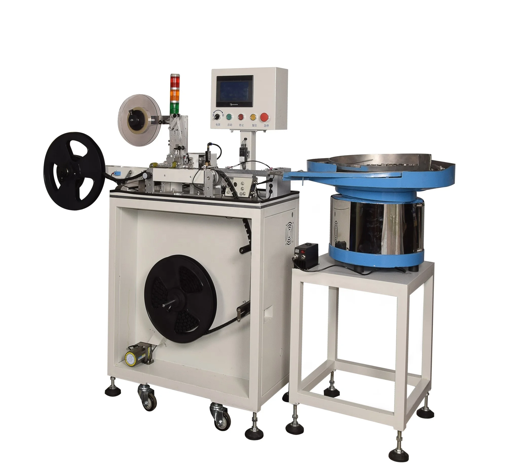 High Quality SOP so IC TSSOP MSOP Resistors 0603 0805 1206 Tape and Reel Automatic Smd Packaging Machine with Tube Input