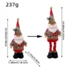 B1-23 Muñeco navideño retráctil - Versión anciana