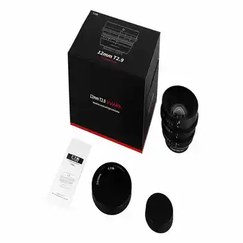 7artisans 12mm T2.9 Large Aperture Photoelectric APS-C MF Ultra Wide Angle Cine Lens for E/FX/M43/EOS-R/Z/L detail image