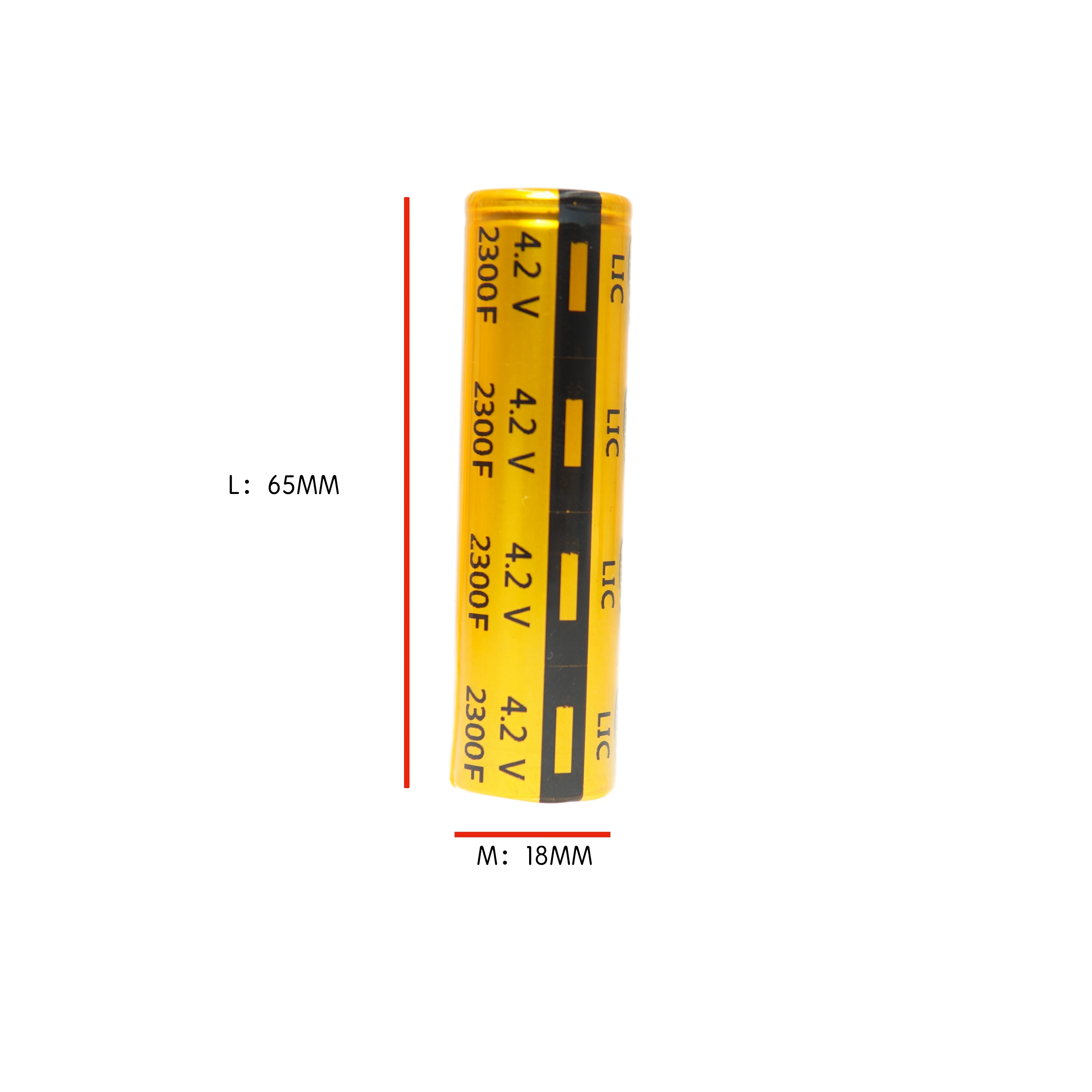 Super Capacitor 4.2v Battery 2300f Maximum Energy Savings