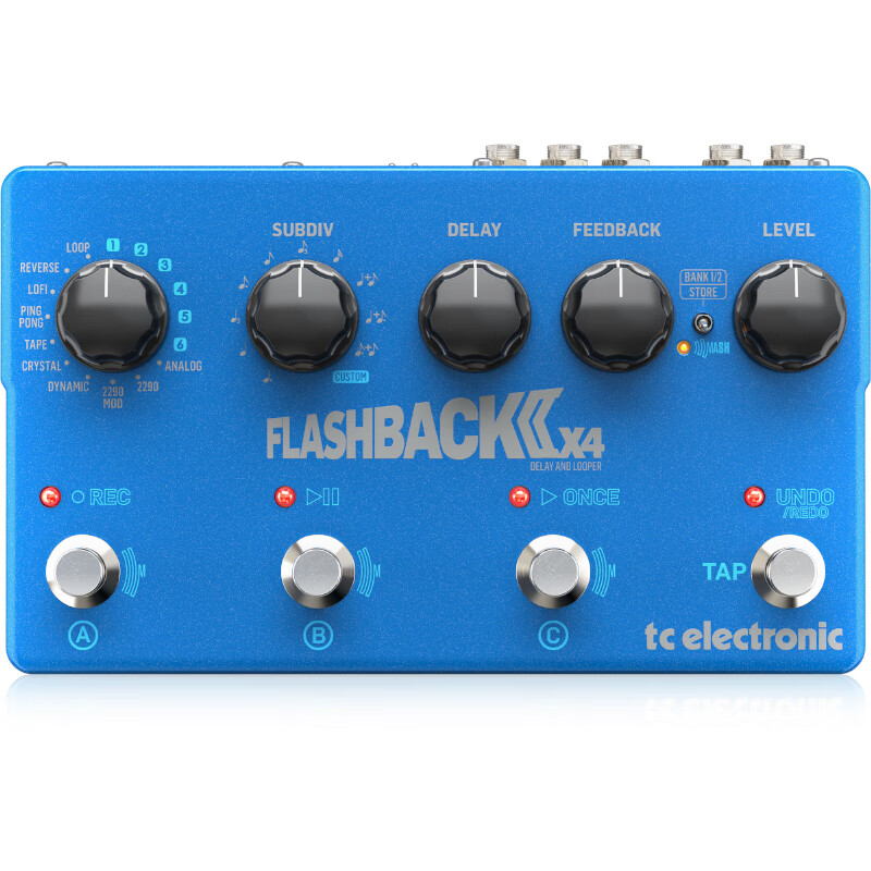 TC ELECTRONICS FLASHBACK 2 X4 DELAY - Guitar Effect