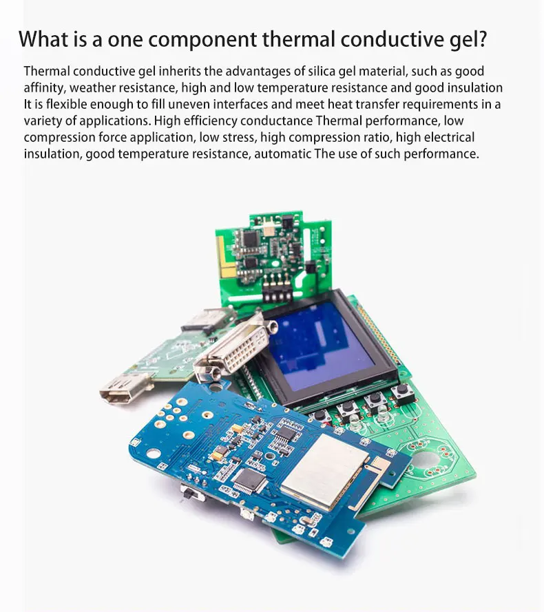 Thermally Conductive Potting Compound Thermal Pad Electric Insulator