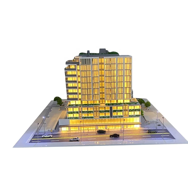 Business Diorama 1/87 , 3D Sketchup Used for Scale Model