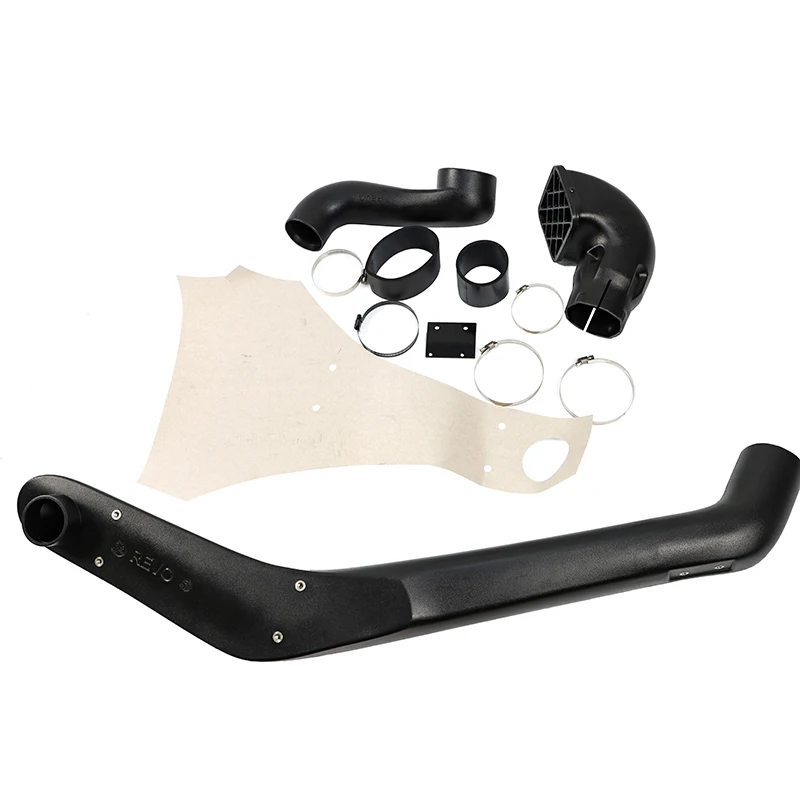 【GI★GEAR (ジーアイ・ギア) 社製】オフロード シュノーケル ブラック HILUX REVO GUN125 ハイラックス レボ 125系 / 送料無料 GI☆GEAR(ジーアイギア)社製トヨタ ハイラックス レボ