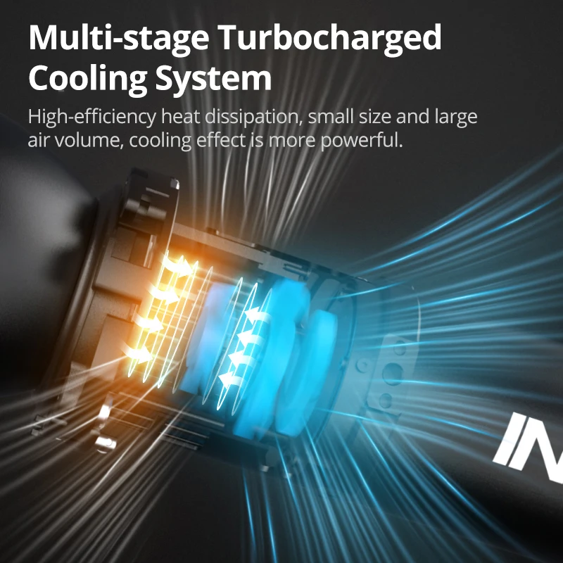 INKEE GC150 Portable 150W Two-Color Temperature Video Flashlight