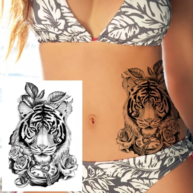 Buy Travel Temporary Tattoo Women Compass Temporary Tattoo Arrow Online in  India  Etsy