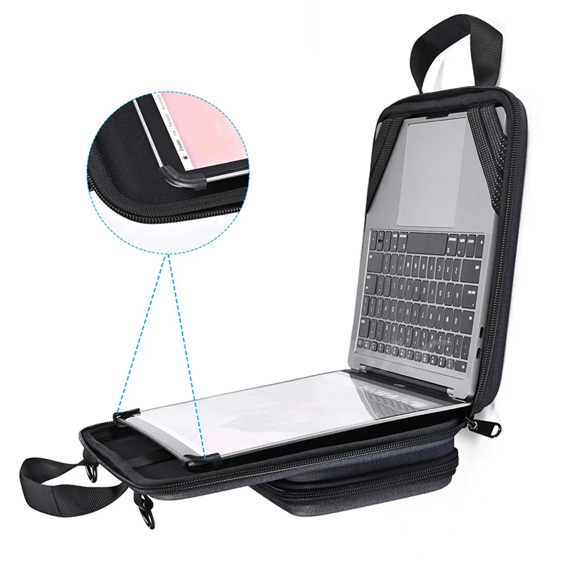 Custodia Per Laptop Samsonite Airglow Sleeves Da 13,3 Pollici Nero/Rosso - Foto 13