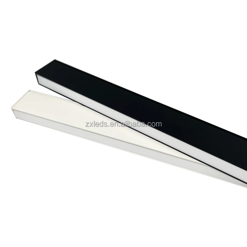 SILVAIR Dimmable Sensor Linear LED Pendant Light Surface Mounted IP44 Rated Aluminum Alloy ABS Material for Office Lighting