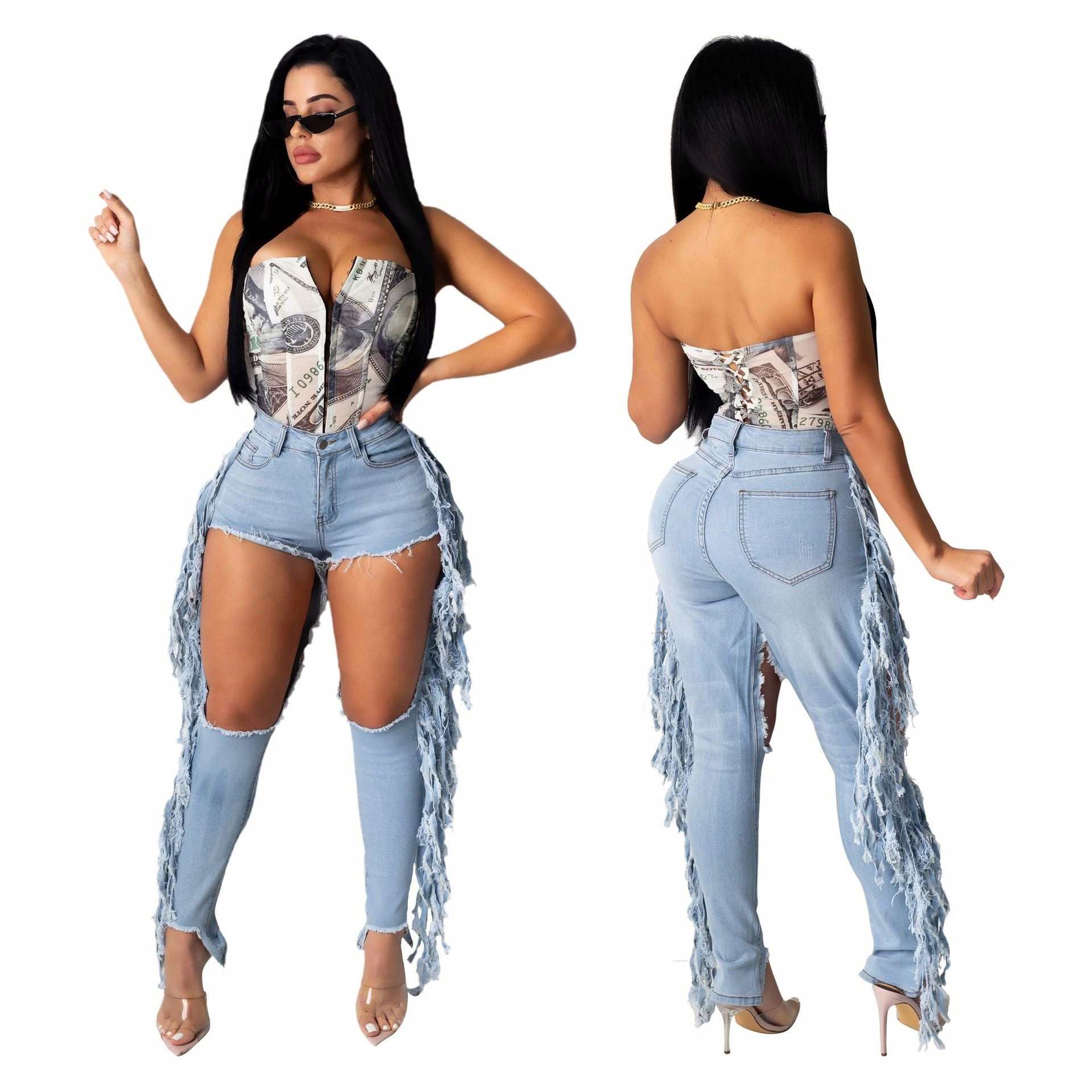 Jeans Colombianos 2020 Ripped Designer 