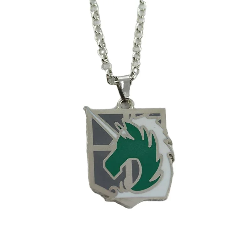 AOT Pendant Shingeki no Kyojin Metal Necklace Anime Pendant