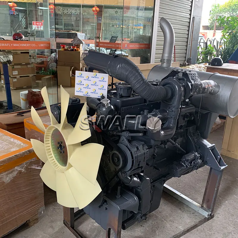 Swafly for Doosan Diesel Engine DL08 Engine Assy DX300 Excavator Complete Engine Motor Assembly