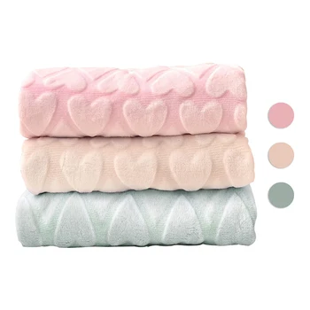 Hot Sale Super Soft Baby Blanket Double Layers Mink Blanket Minky Dot Soft Throw Blankets