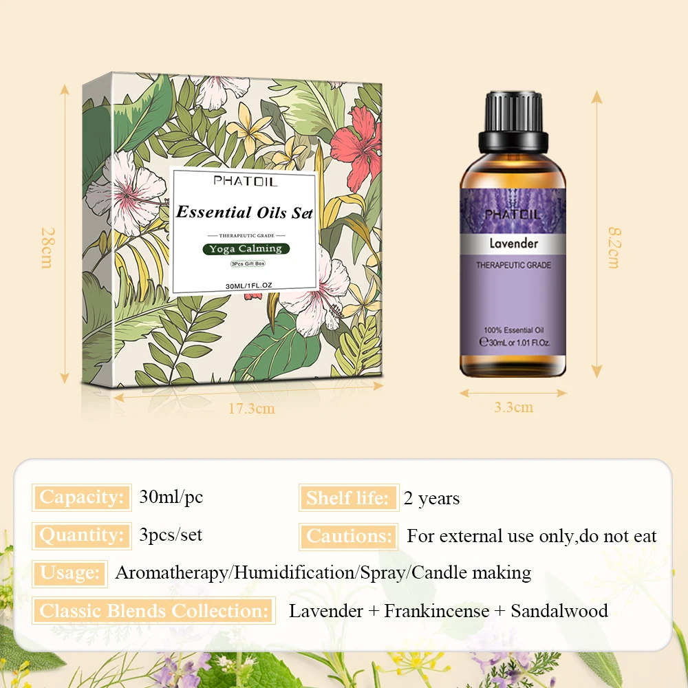 Essential Oil Gift Set 10/12/15 Pcs Pure Essential Oil Perfume