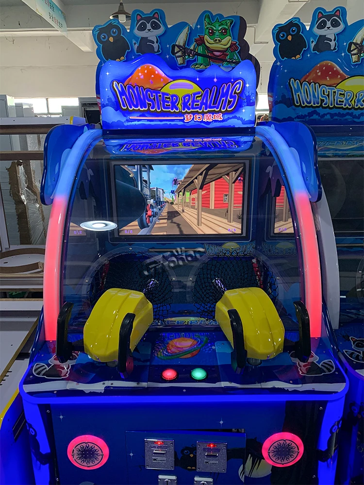 Factory Best Selling Children and Adult Video Indoor Games Coin Thrown ...
