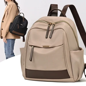 New Nylon Backpack Cute Girls Small Backpack Women's Shoulder Bag Lightweight Backpack Nylon Simple Commuting Student School Bag