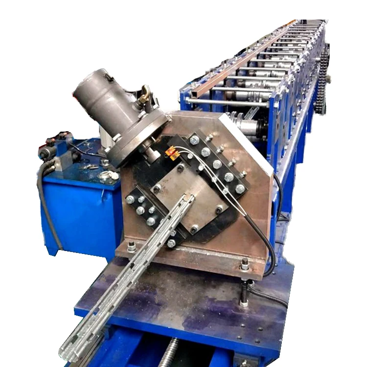 Galvanized Grape Stake Machine Vineyard Metal Trellis Post Roll Forming Machine for Vine Plants Height From 1.8m to 3m
