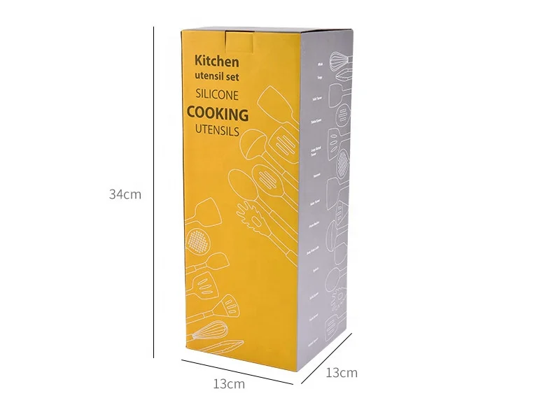 Аксессуары для кухни на заказ кухонная утварь с деревянной ручкой силиконовая набор кухонных