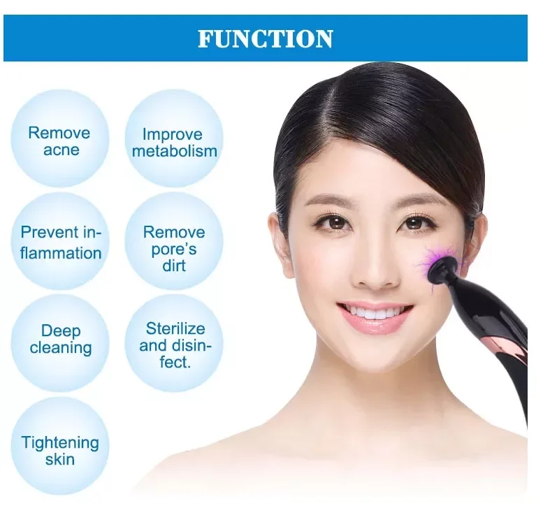 2 Heads Portable Fractional Plasma Pen Korea Acne Treatment Plasma