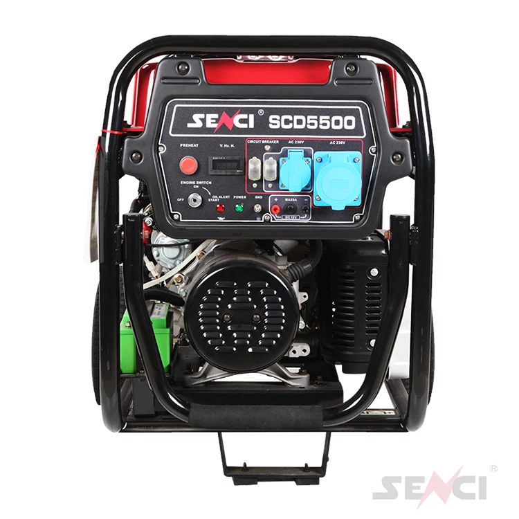2kVA to 10kVA Portable Diesel Generator Set 7kVA 8kVA 5kw 10kw 3 Phase Yamaha Engine Electric Power Generator Diesel for Sale
