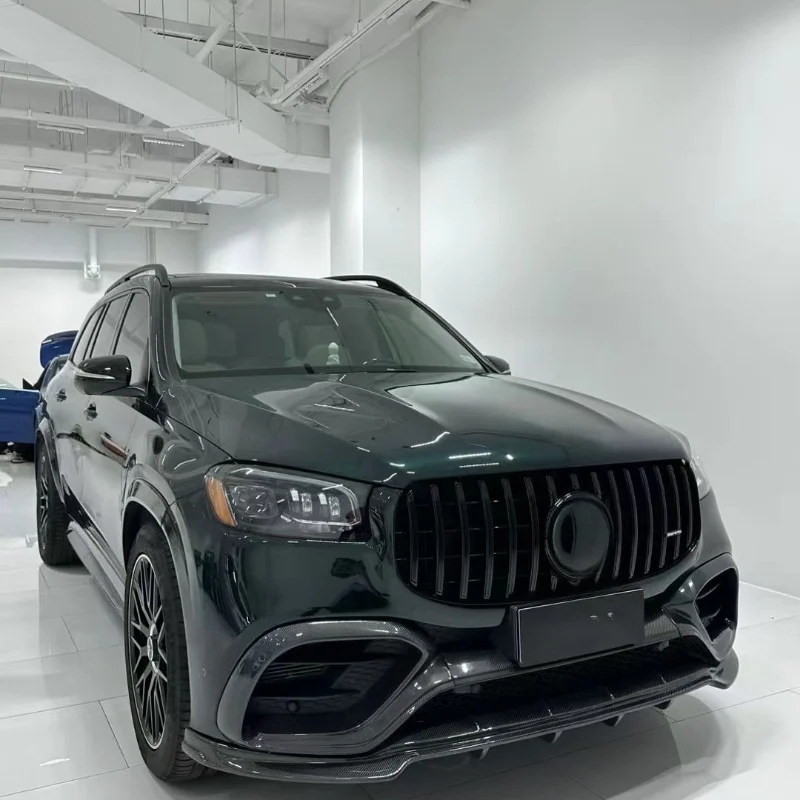 Lábio Frontal e Difusor Traseiro para Mercedes Benz GLE AMG foto 5
