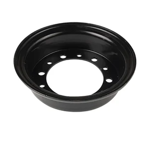 Forklift Accessories Rear Wheel Steel Rim 5.00-10 Thickened 6mm Wheel Hub with 650-10 Tire Hang Fork Force 3T OEM Brand 8kg