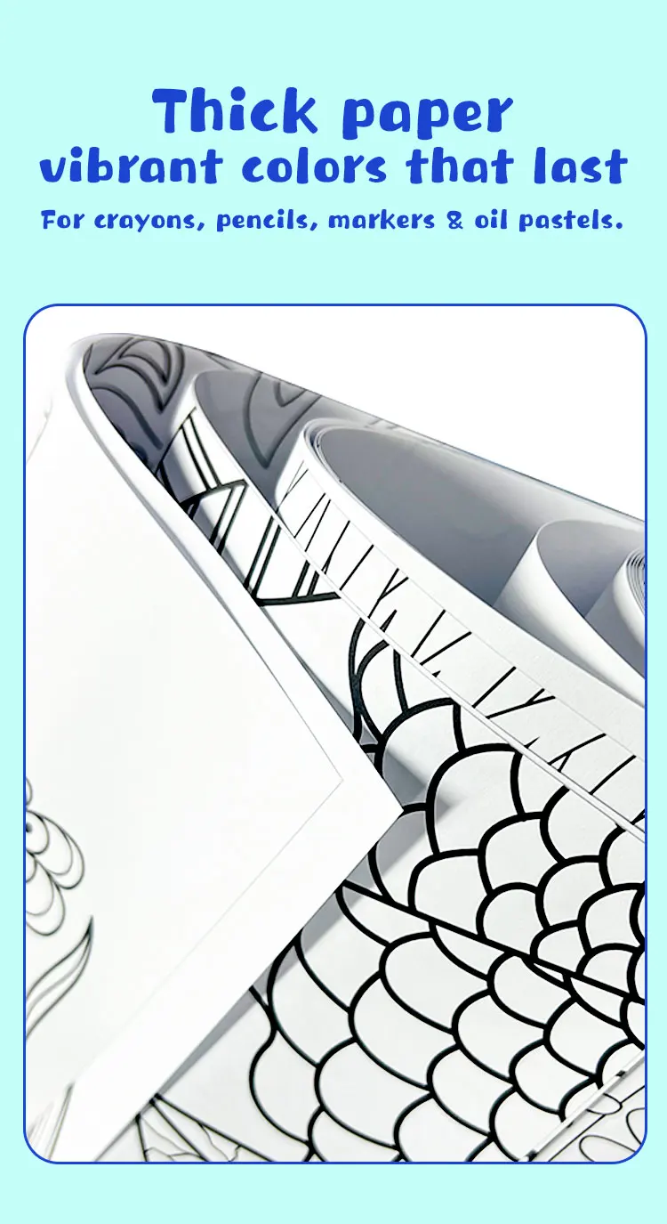 product custom unique drawing activities adult coloring books for women mental health-11