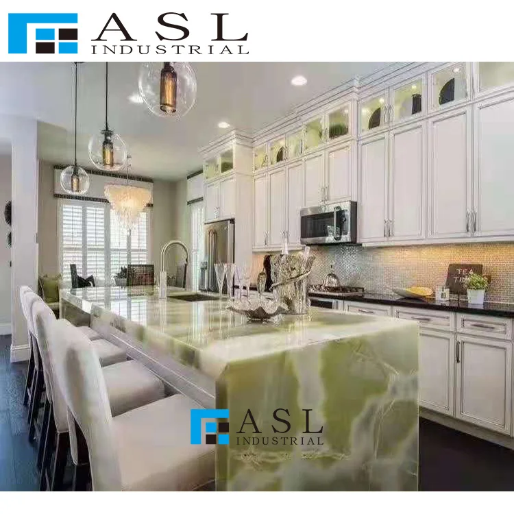 ASL onix verde natural onyx stone slabs low price green marble tiles polished translucent onyx verde onices verdes