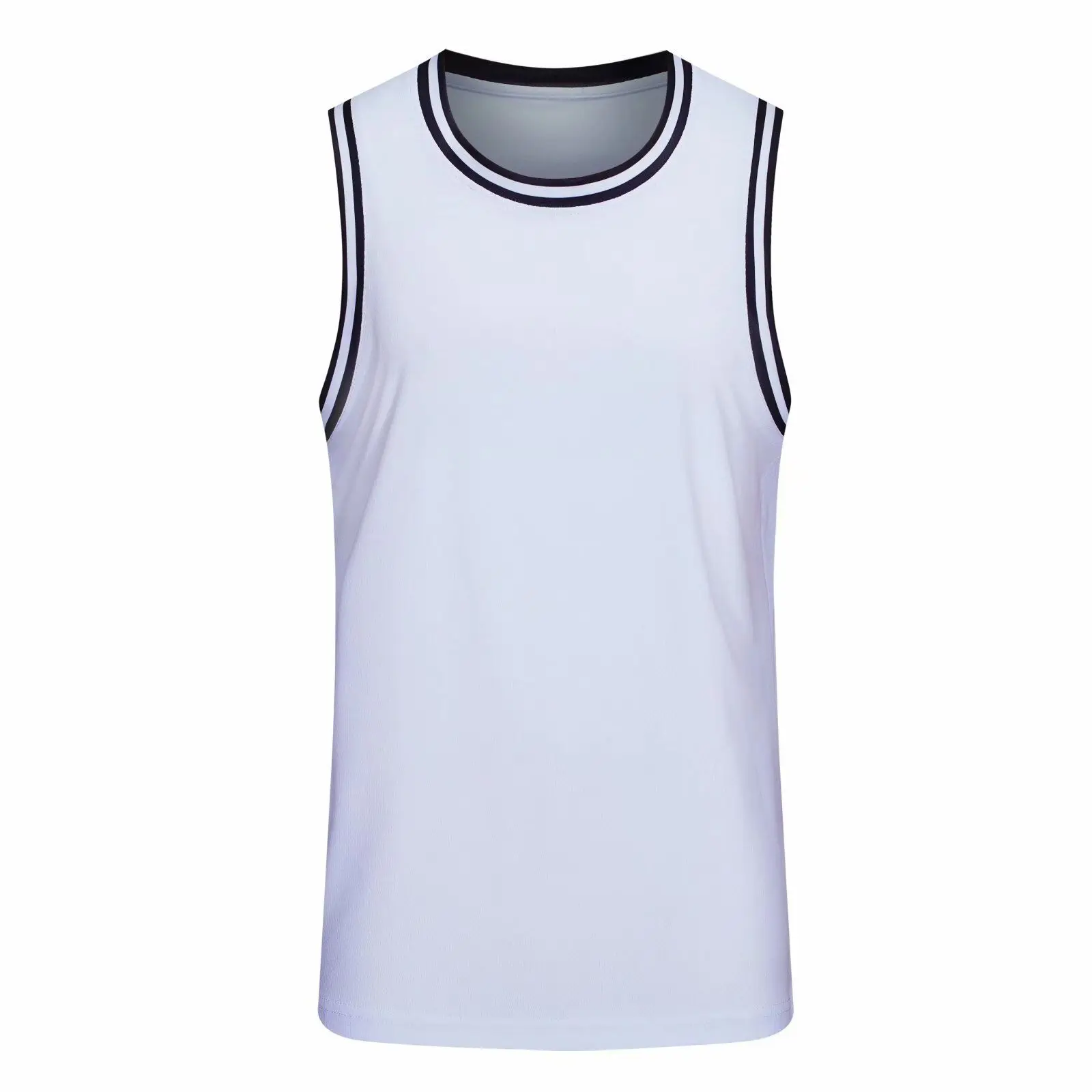 Wholesale 100 Polyester Quick Dry Basketball Jersey For Men Plain Jersey Basketball Mesh Tank