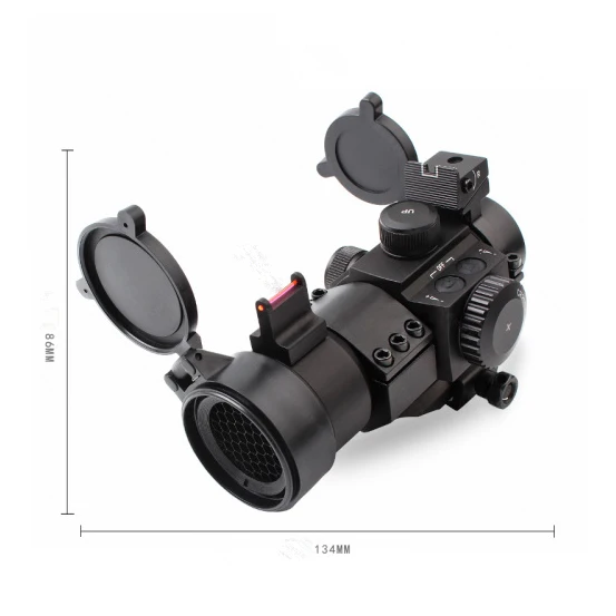 Luger Fiber Optic Holographic Internal Red Dot Sight for Outside Hunting details