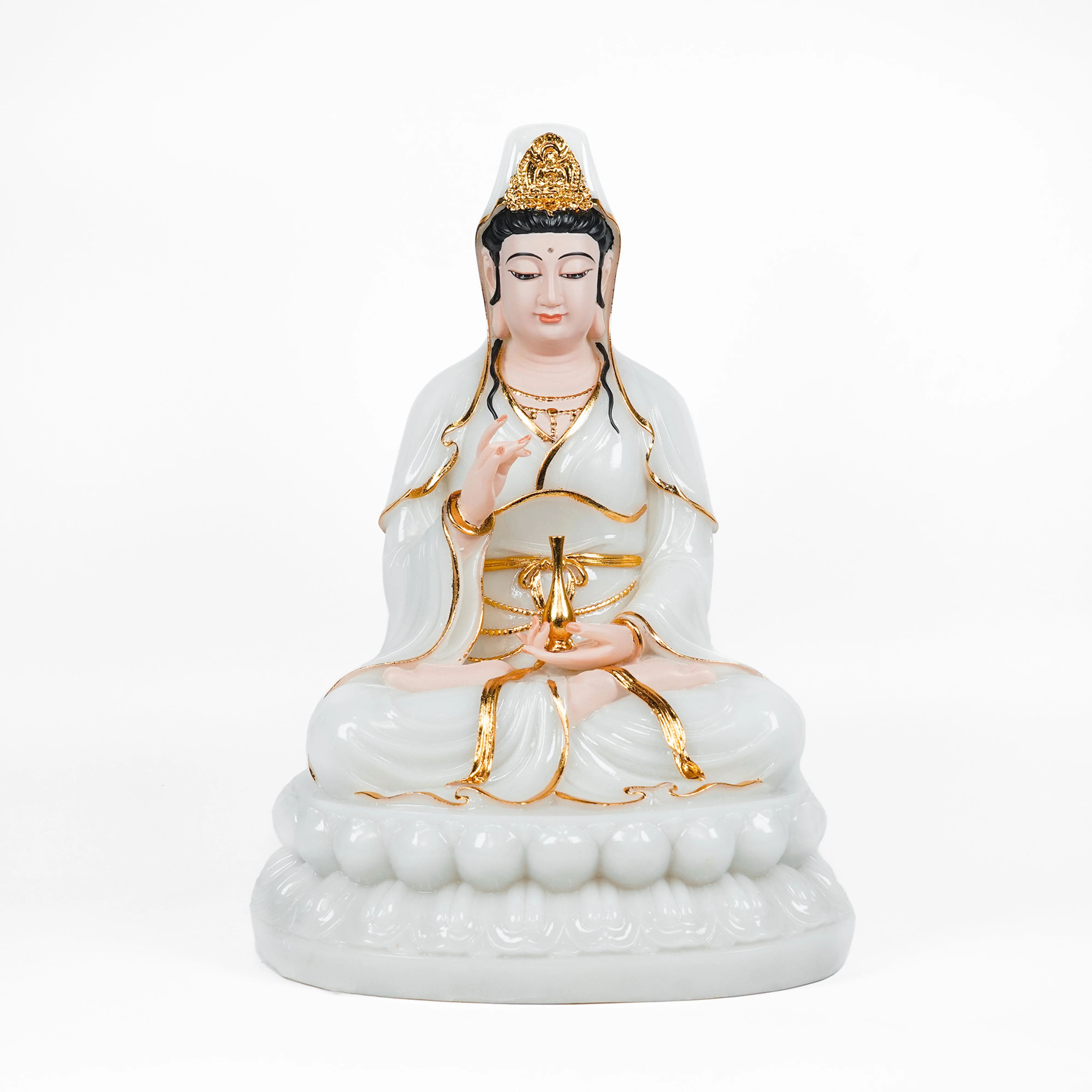 Customized Size Resin Amitabha Statue Decoration Good Quality Sculpture ...