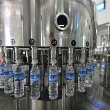 Mineral water production machine small water bottling line 500ml 750ml 1000ml water packaging machine