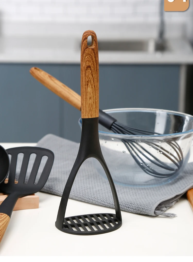 Factory Custom Nylon Cooking Nonstick Kitchen Utensil Set Kitchen