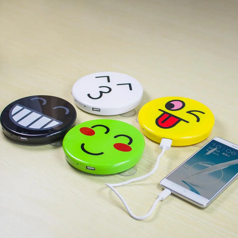 Круглый дизайн водонепроницаемый небольшой емкости подарок солнечное зарядное устройство Внешнее Внешний