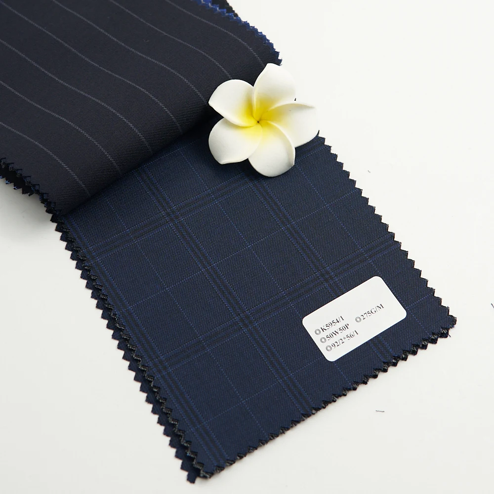 Высококачественная Классическая шерстяная фланелевая ткань Dobby, тканая ткань для мужских костюмов и курток