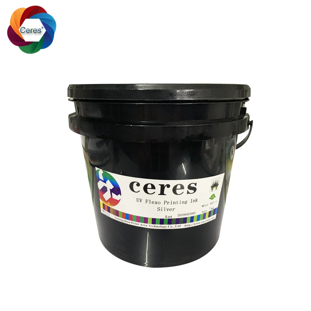 Ceres Flexo Printing Ink Solvent Based for Plastic Film 20kg/barrel
