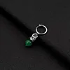 E033-Green2 (no ear hole earring)