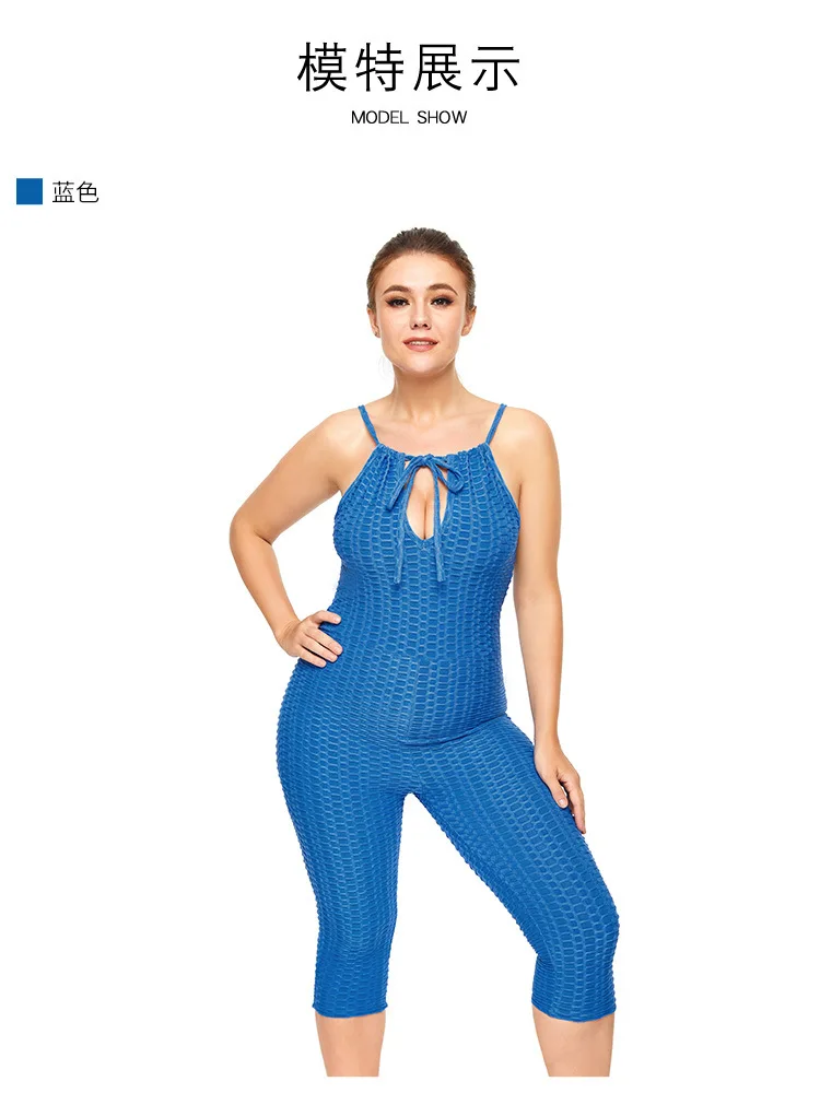 Luckpanther Low Moq Plus Size Women Clothing 4xl 3xl Workout Romper