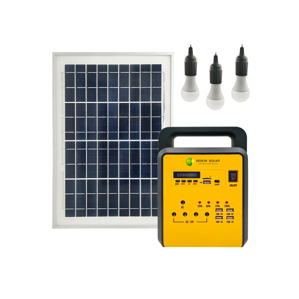 Solar Electricity Generating Mini Solar Charger Solar Lamps Home Indoors Mini Solar Charger for Africa Sun Solar Kit