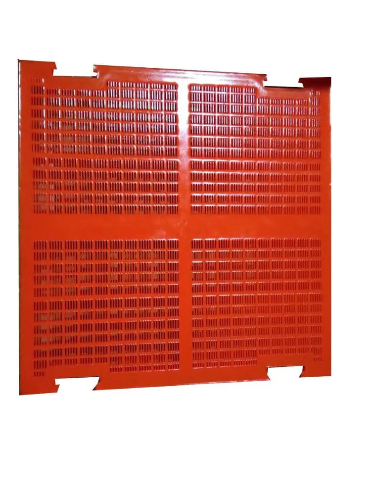 Полиуретановый вибрирующий экран Weihai Tongge, сетчатые ситевые пластины, полиуретановый экран для обезвоживания