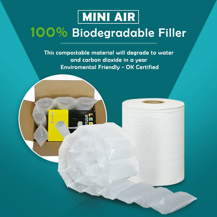 MINI AIR OK Compost Inflatable PLA Plastic Air Pillow Cushions