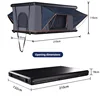 Caja de aleación de aluminio en negro y gris mezclado