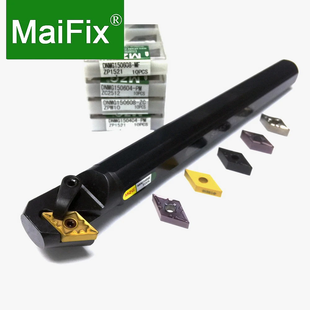 Outillage Tour Externe Porte-outil Tour CNC Maifix 25mm - Pour Inserts Carbure - Usinage Métal Insert Carbure Tournage Externe