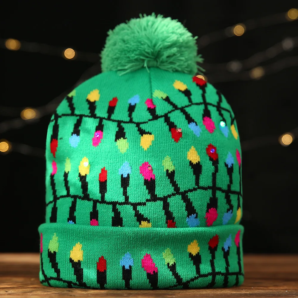 LED Christmas hats