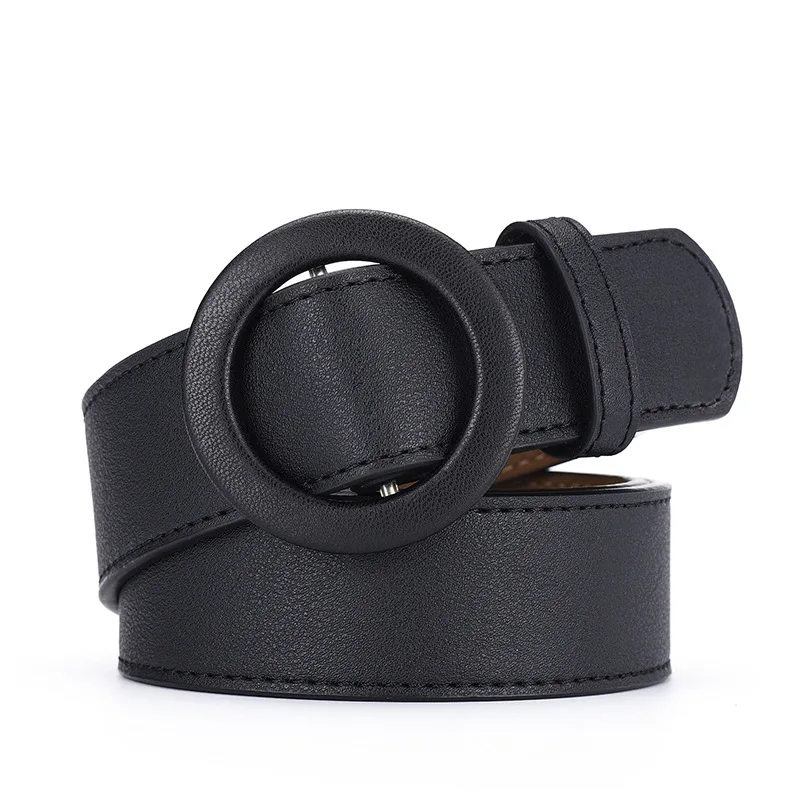 LYT349 Women Fashion Big Double Ring Circle Metal Buckle